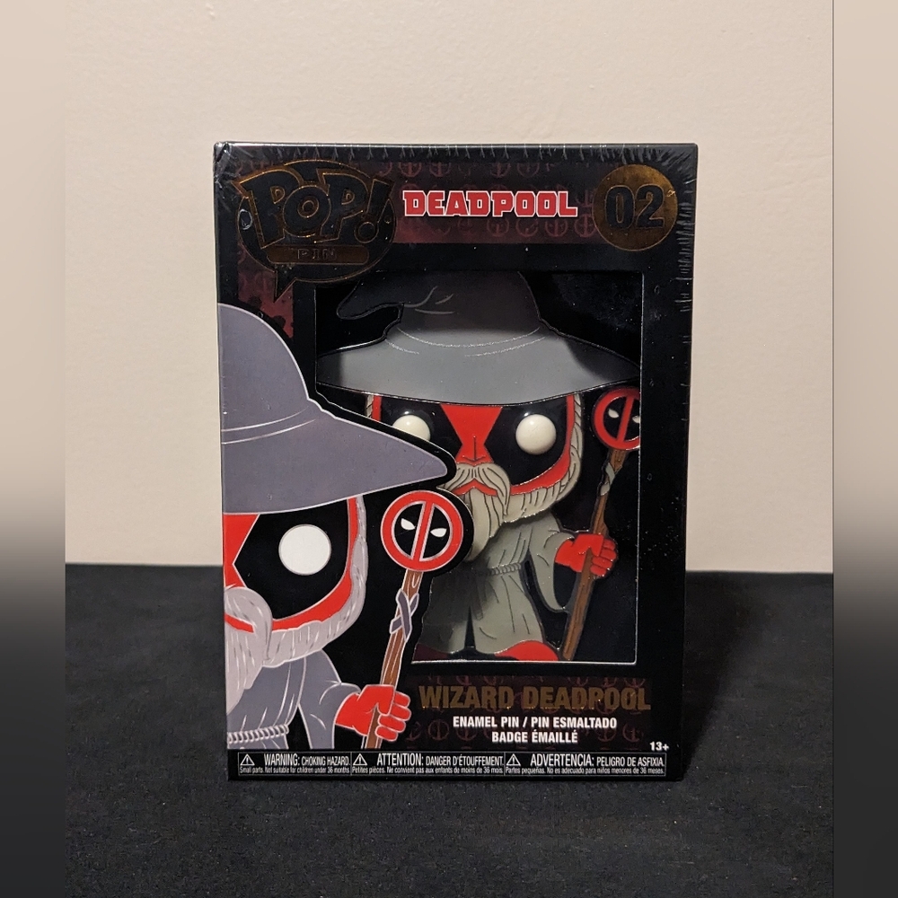 Marvel, Wizard Deadpool #02 - Funko Pop! Enamel Pin